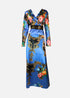 Bohemian Barocco Floral Gown